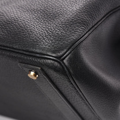 Hermes Taurillon Clemence HAC Birkin 40 Black 27 of 33