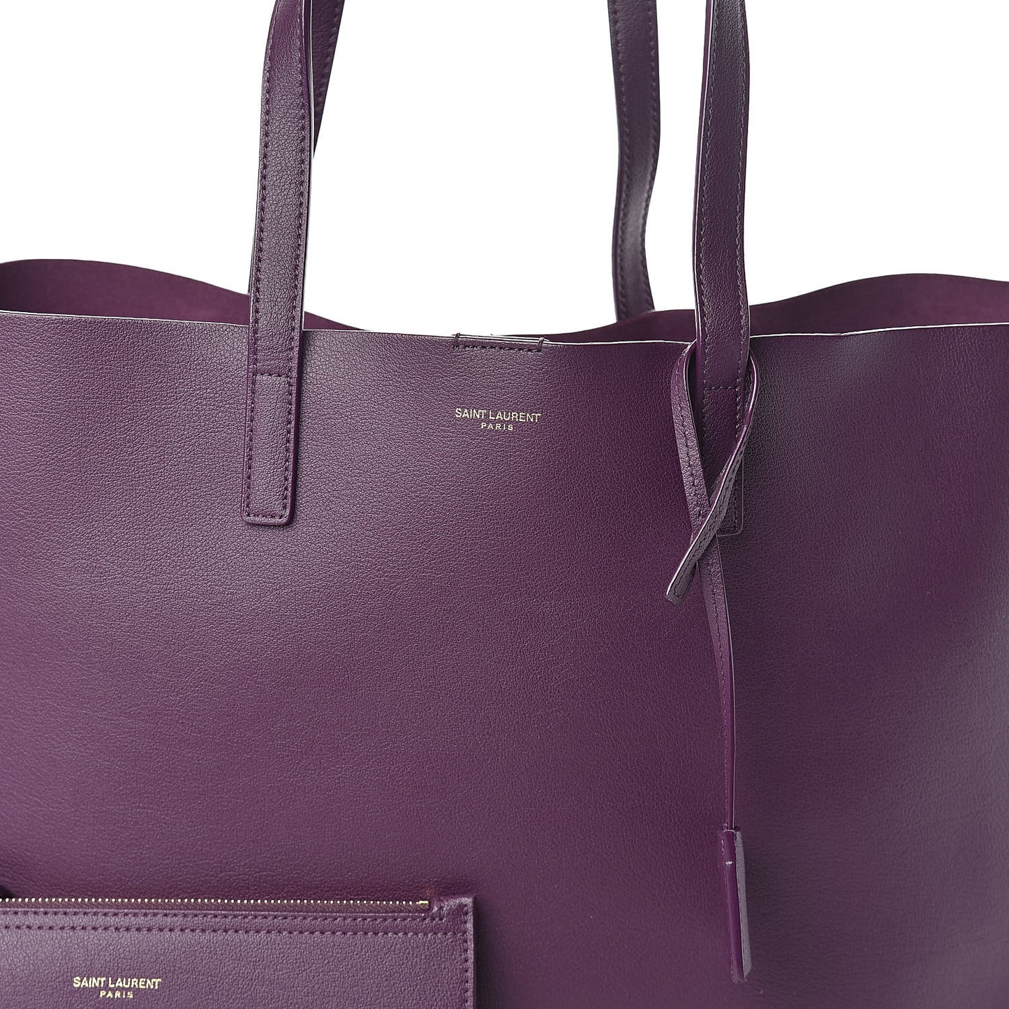 Calfskin Large Shopping Tote Pruna