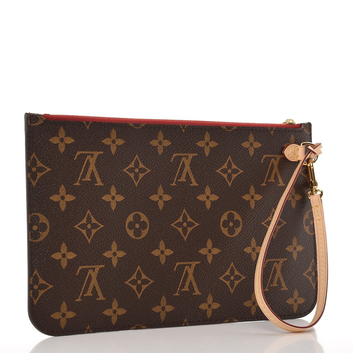 Louis Vuitton Monogram Neverfull MM GM Pochette Cherry 3 of 8