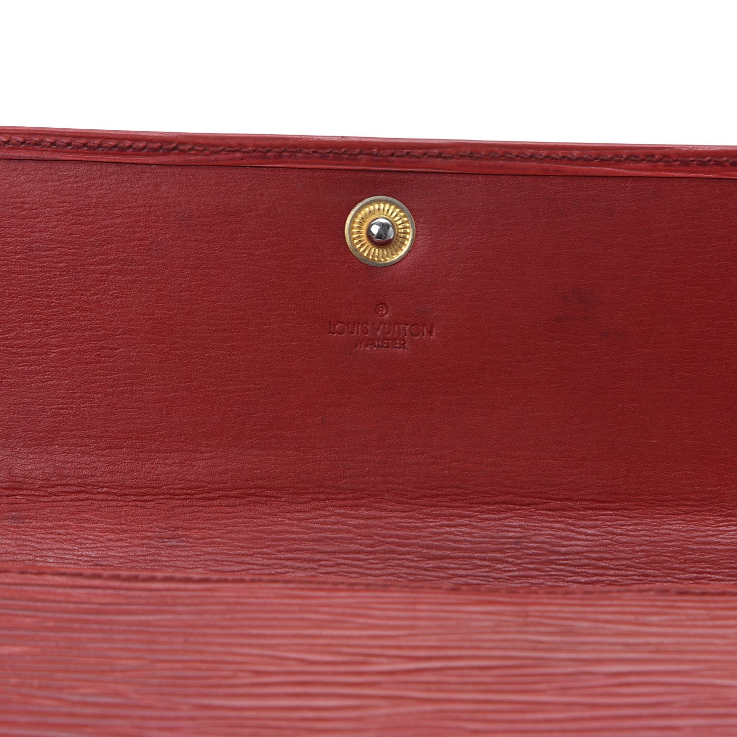 Louis Vuitton Epi Sarah Wallet Coquelicot 8 of 10