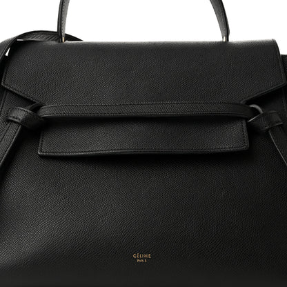 Celine Grained Calfskin Mini Belt Bag Black 7 of 9