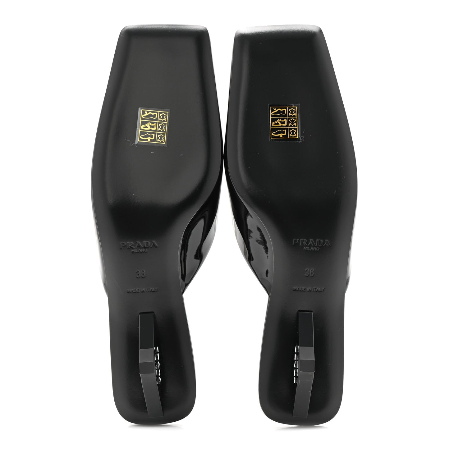 Patent Modellerie Mules 38 Black