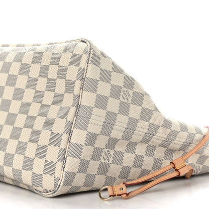 Louis Vuitton Damier Azur Neo Neverfull GM Rose Ballerine 8 of 8