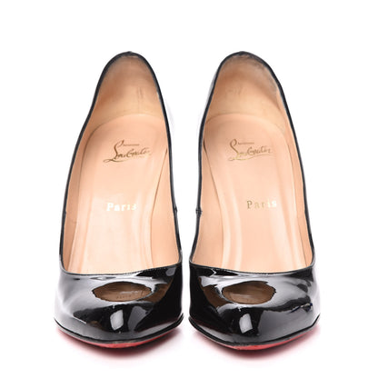 Christian Louboutin Patent Decollete 868 100 Pumps 40 Black 2 of 9