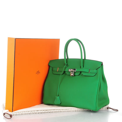 Hermes Togo Birkin 35 Bambou 7 of 25
