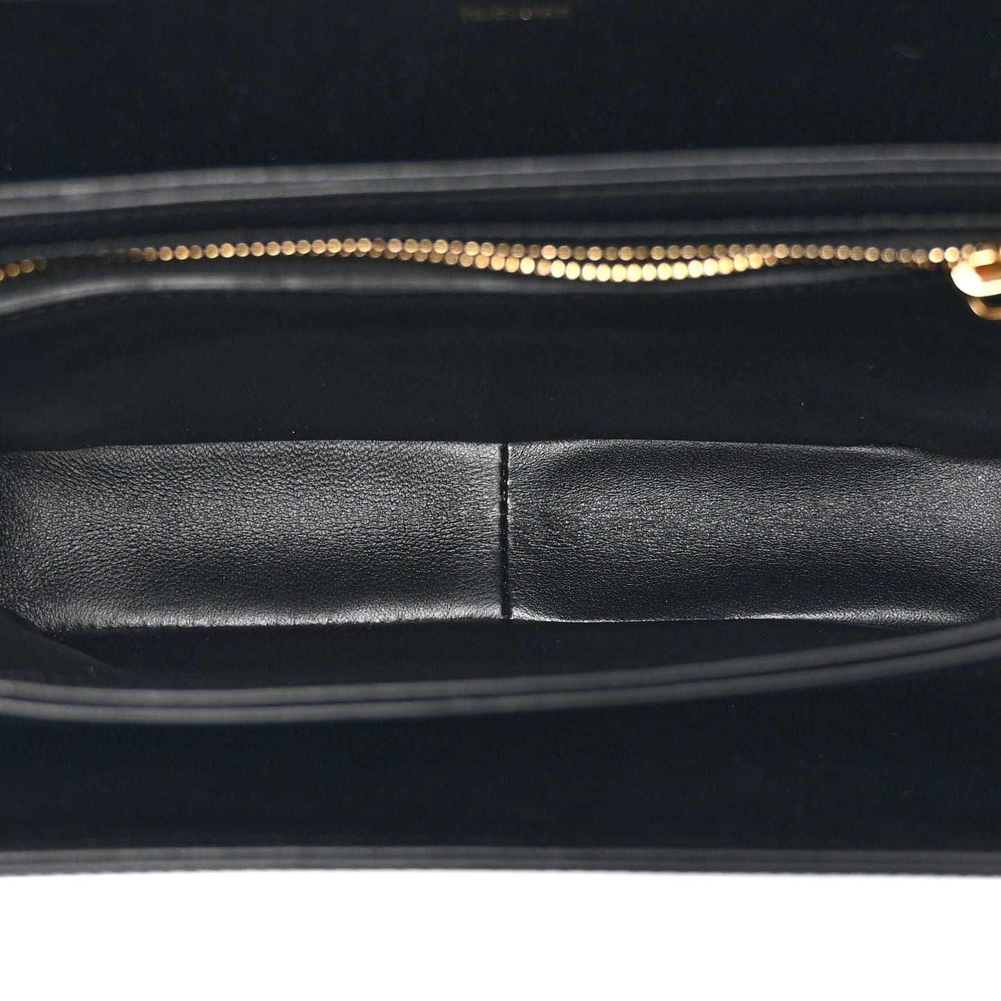 Shiny Calfskin Medium Triomphe Black