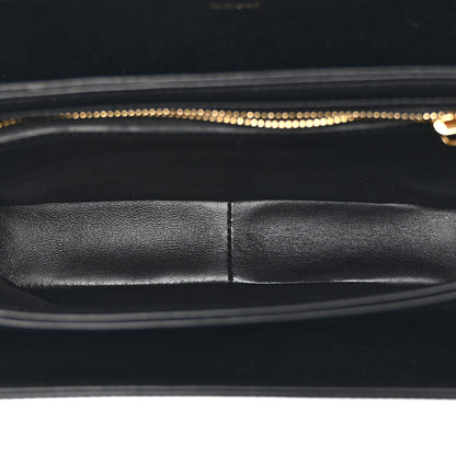 Celine Shiny Calfskin Medium Triomphe Black 5 of 11