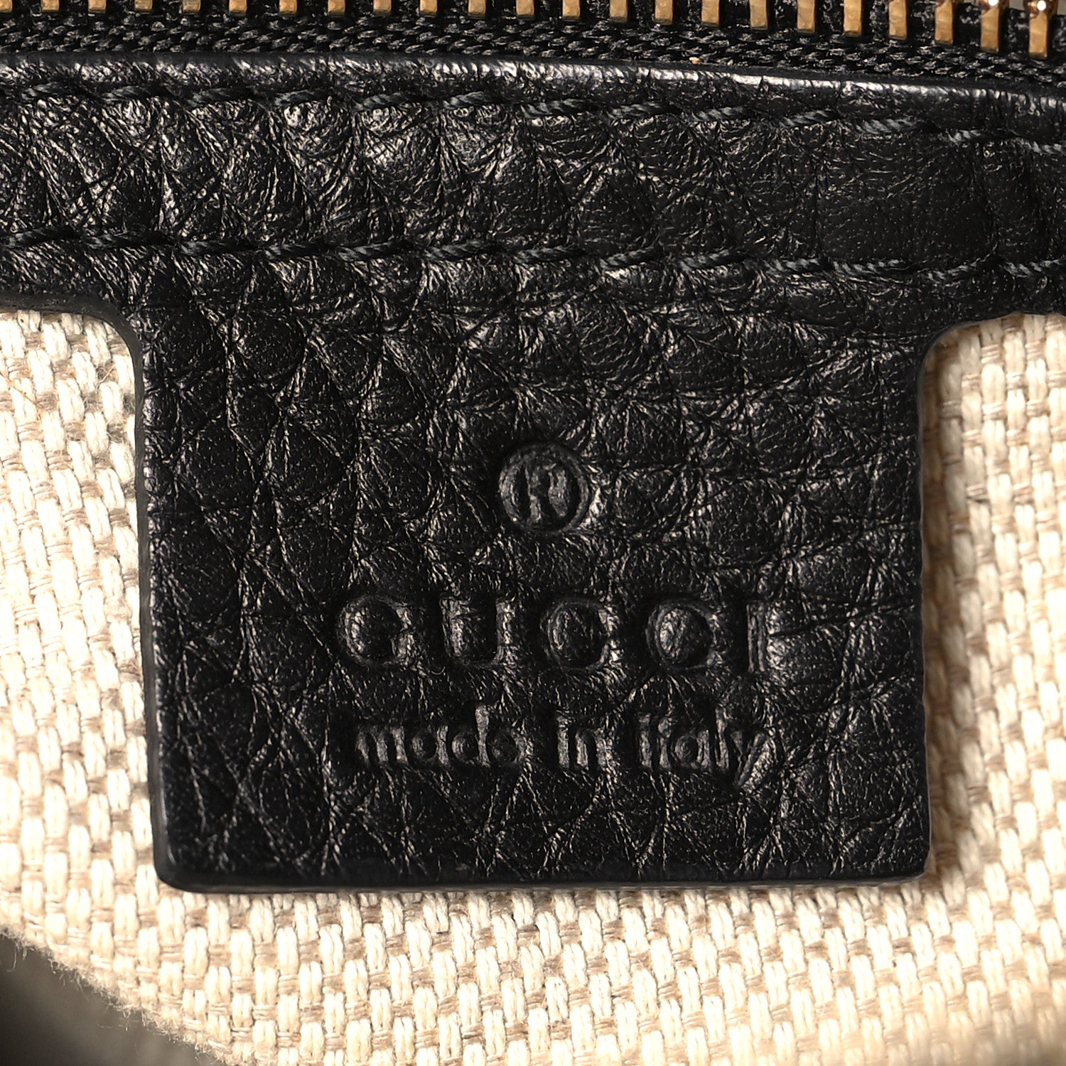 Gucci Cellarius Calfskin Small Soho Top Handle Satchel Black 6 of 10