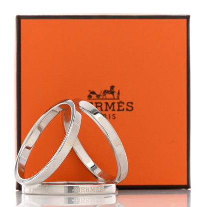 Hermes Palladium Trio Scarf Ring 5 of 5