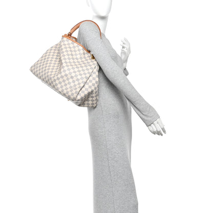 Louis Vuitton Damier Azur Artsy MM 2 of 11