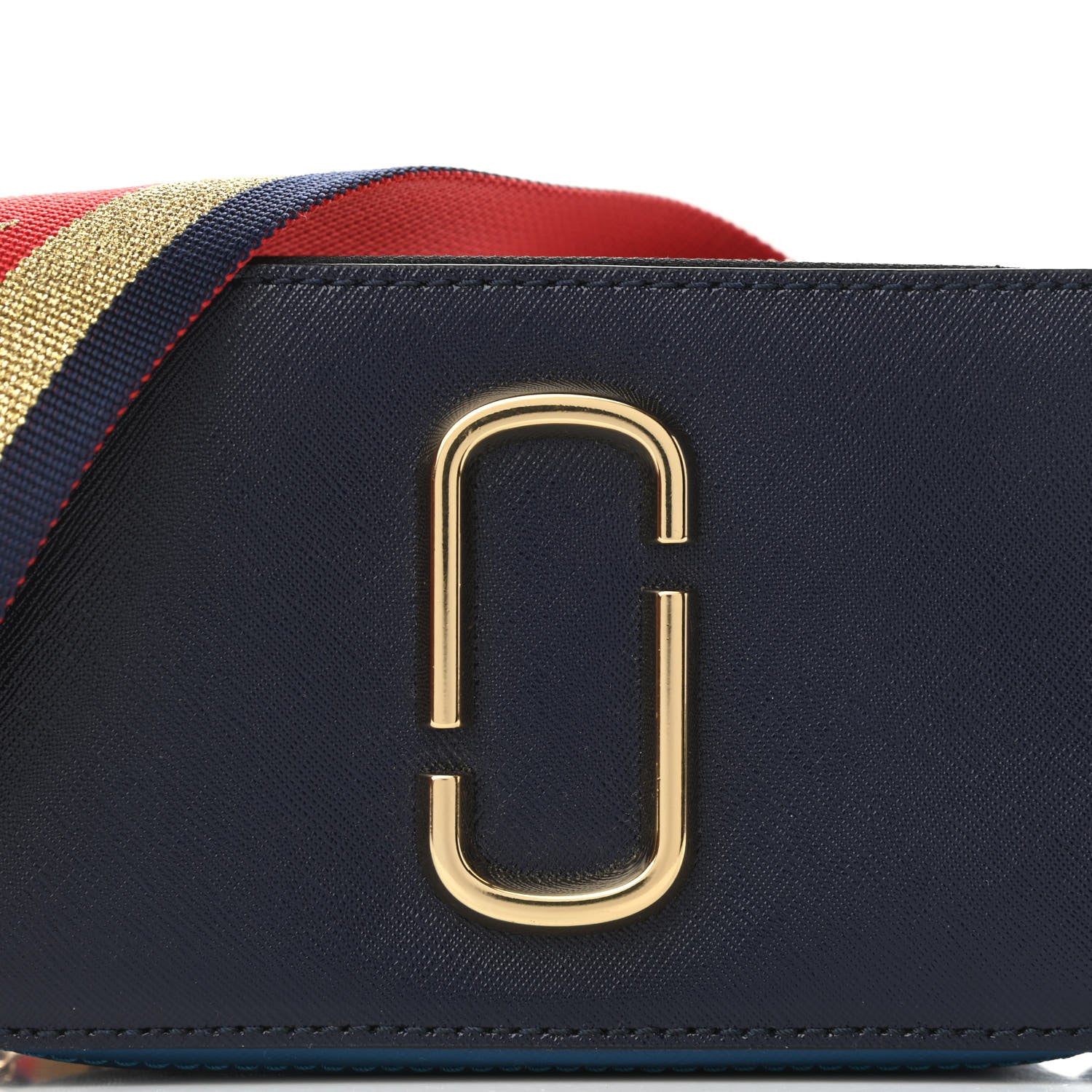 Marc Jacobs Saffiano Small Snapshot Camera Bag Navy Multicolor 8 of 10