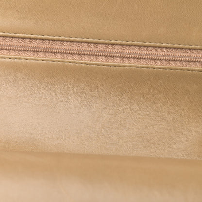 Chanel Lambskin Quilted Medium Double Flap Beige 18 of 23