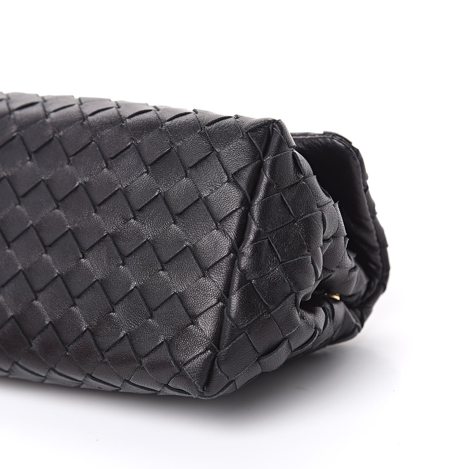 Bottega Veneta Nappa Intrecciato Cosmetic Case Black 10 of 10