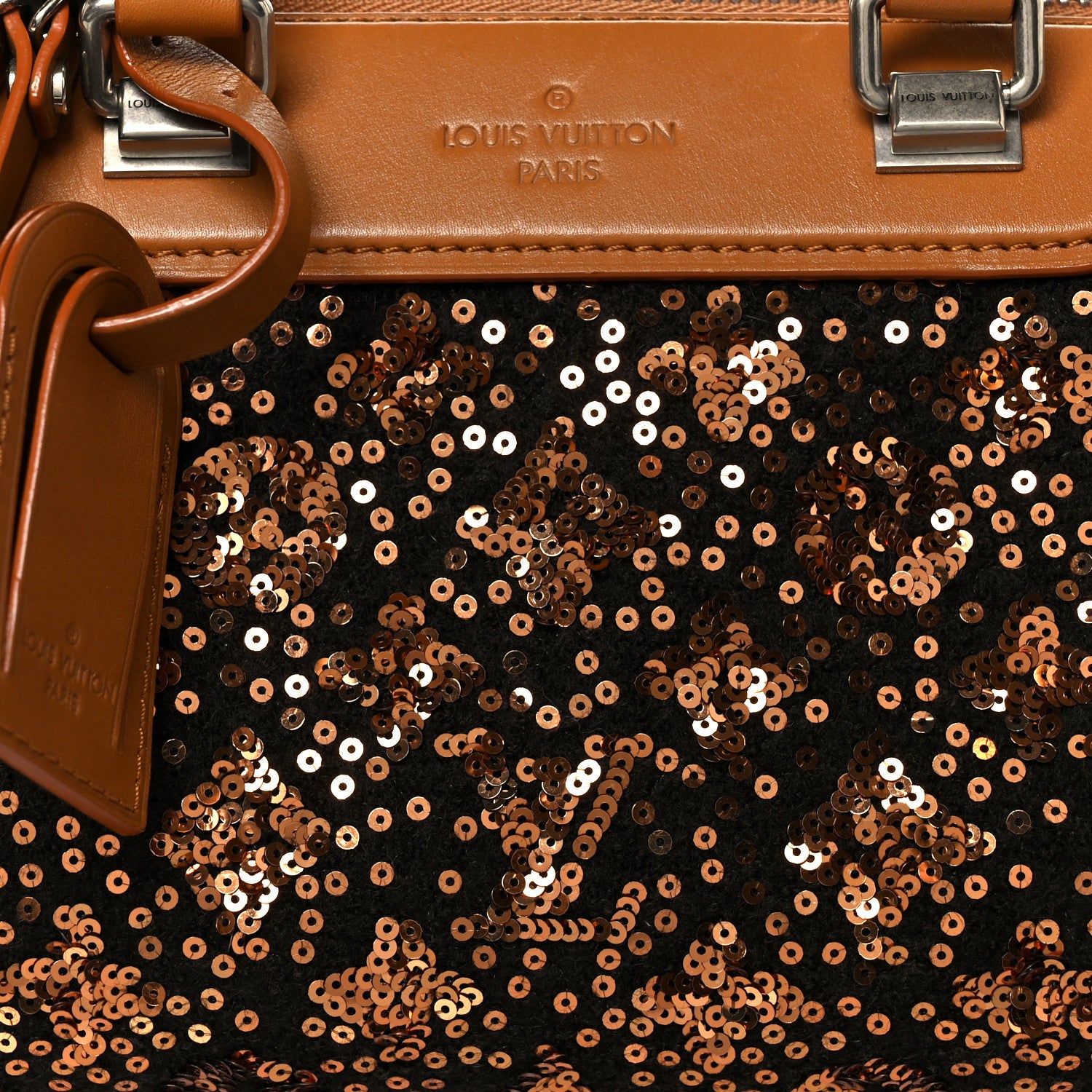 Louis Vuitton Sequin Monogram Sunshine Express Baby Gold 9 of 11