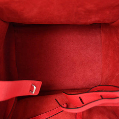 Celine Supple Calfskin Medium Phantom Luggage Vermillion 5 of 10