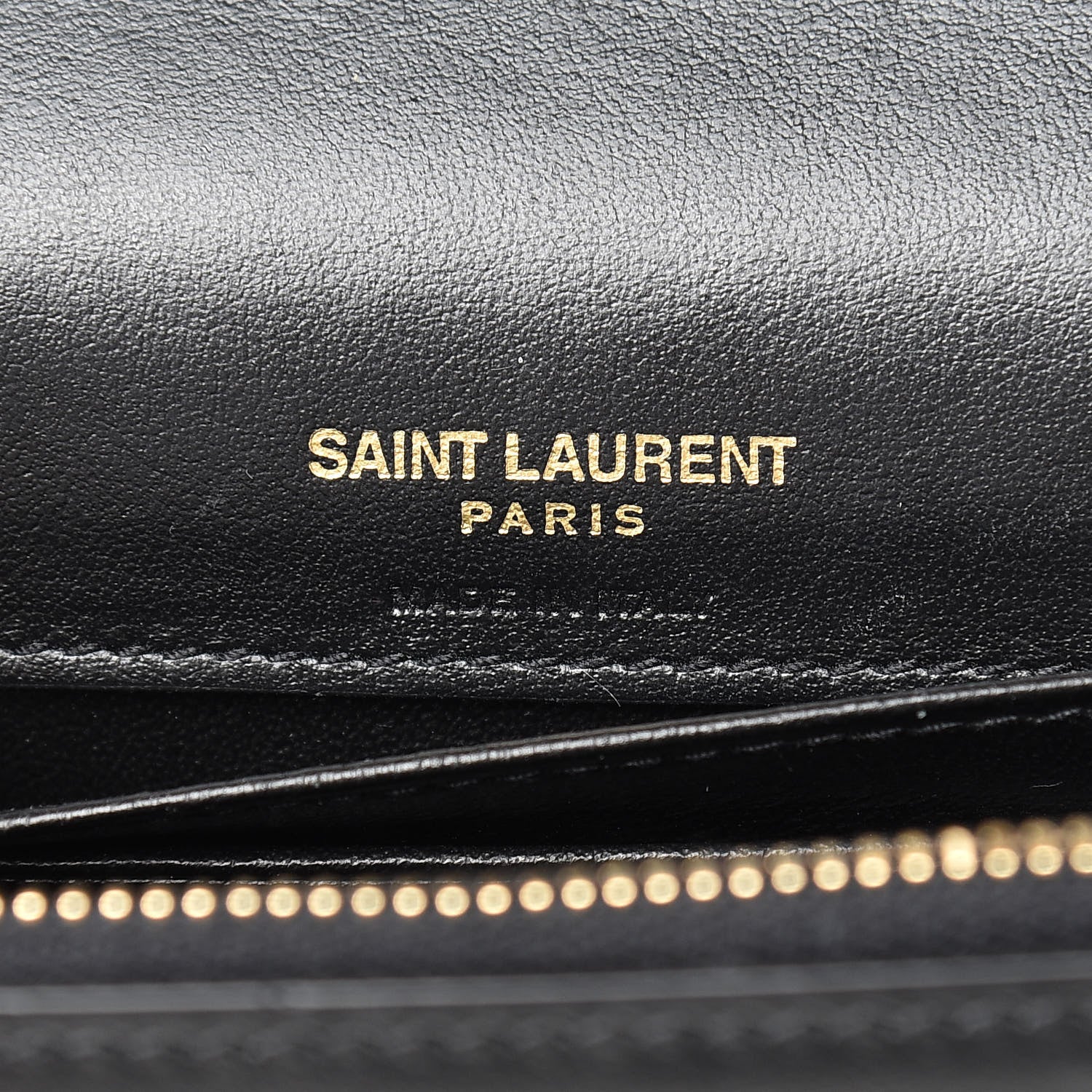 Saint Laurent Smooth Calfskin Monogram Kate Belt Bag Black 6 of 9