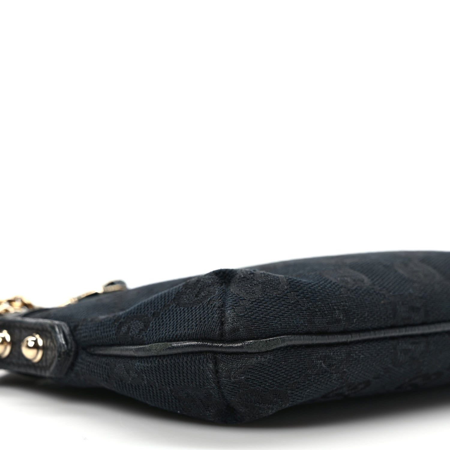 Gucci Monogram Jolicoeur Wristlet Black 8 of 10