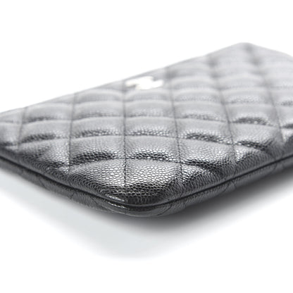 Chanel Caviar Quilted Cosmetic Case Black 6 of 11