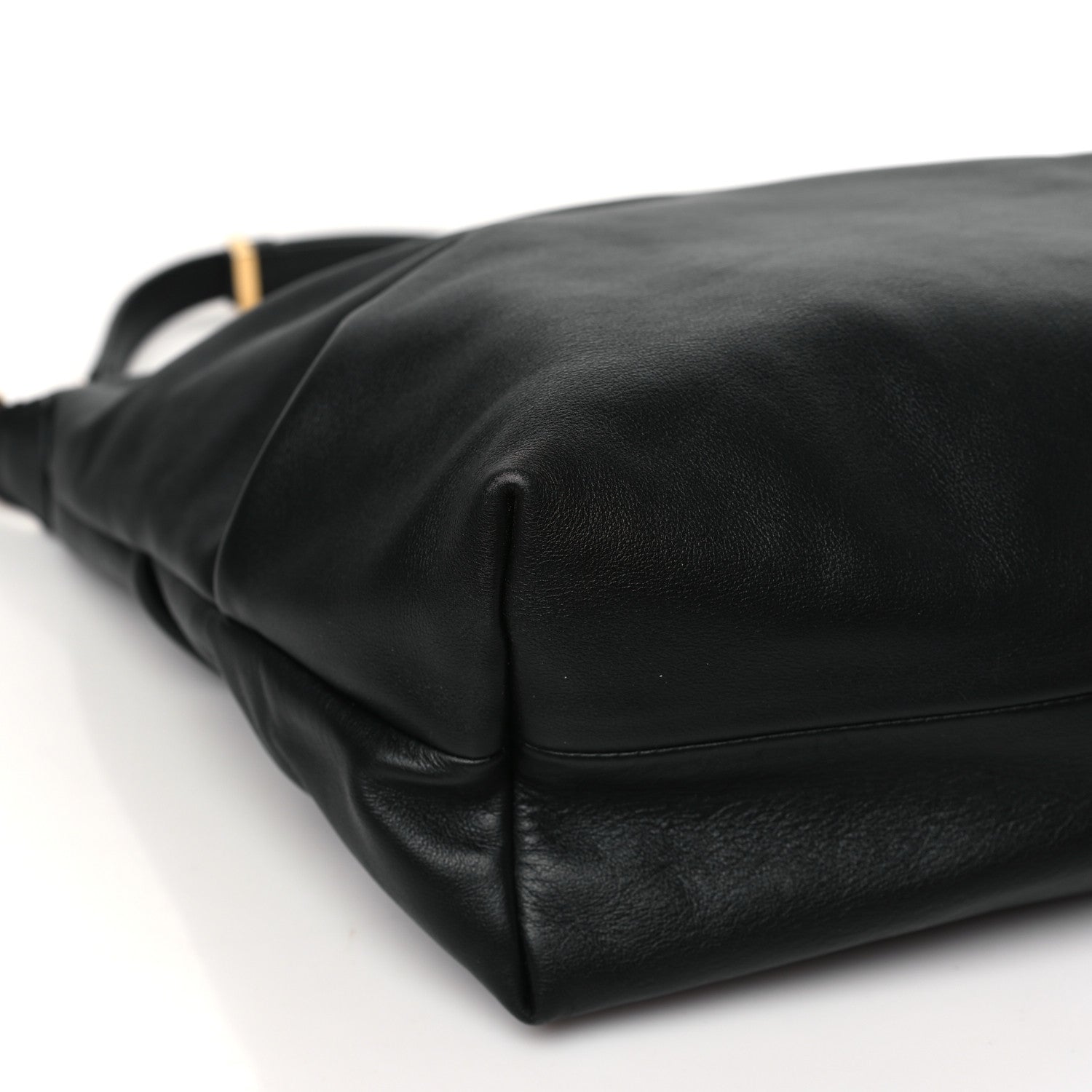 Jimmy Choo Soft Calfskin Medium Diamond Hobo Black 8 of 9