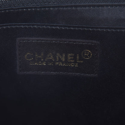 Chanel Lambskin Sport Flap Bag Beige Black 6 of 19