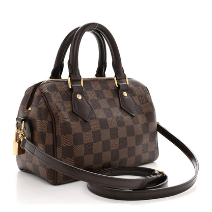 Louis Vuitton Damier Ebene Speedy Bandouliere 20 3 of 9