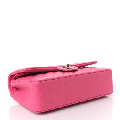 Chanel Caviar Quilted Medium Double Flap Pink 4 of 10