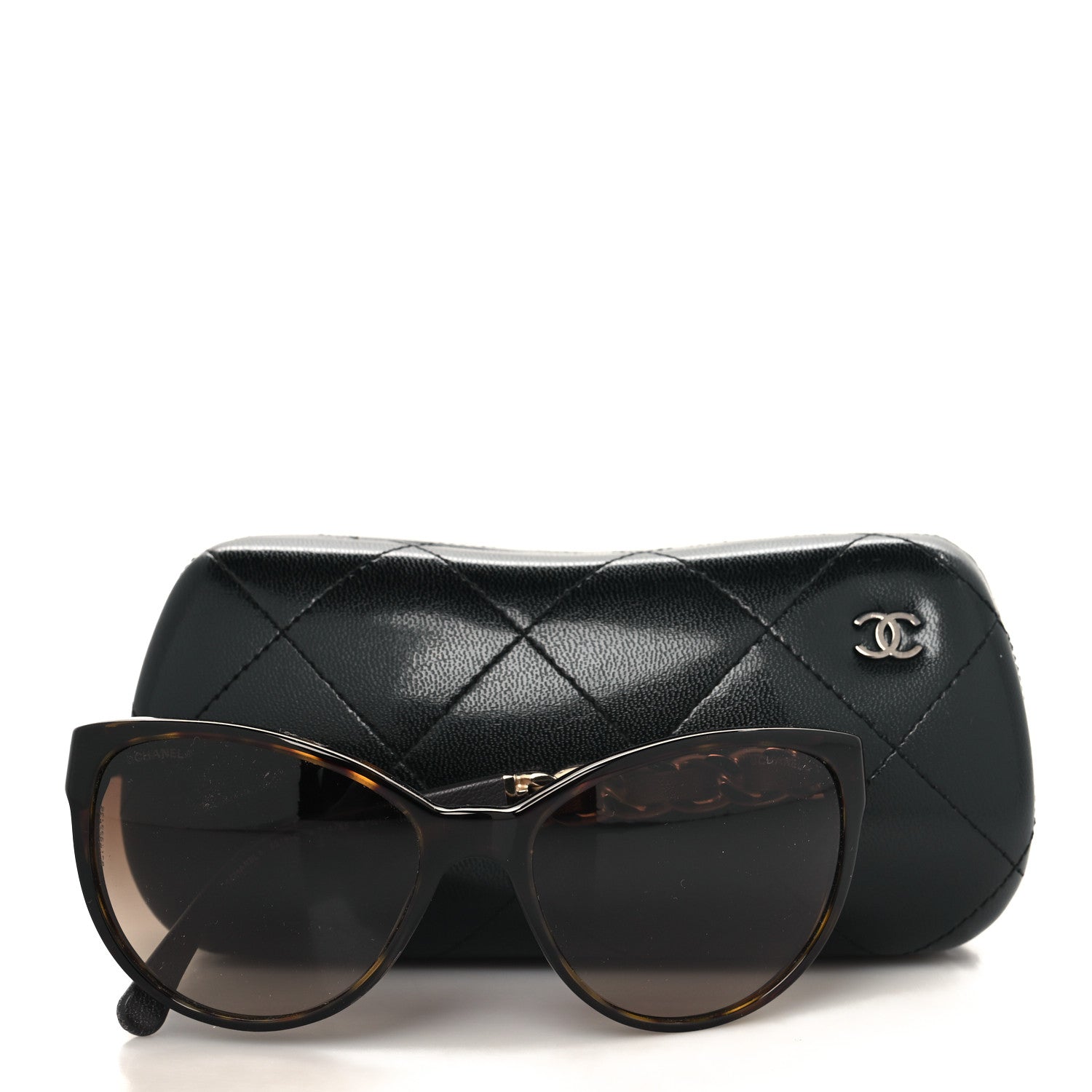 Chanel CC Chain Sunglasses 5215-Q Tortoise 7 of 7