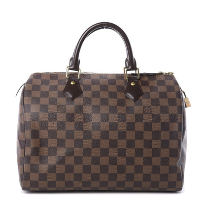 Louis Vuitton Damier Ebene Speedy 30 1 of 9