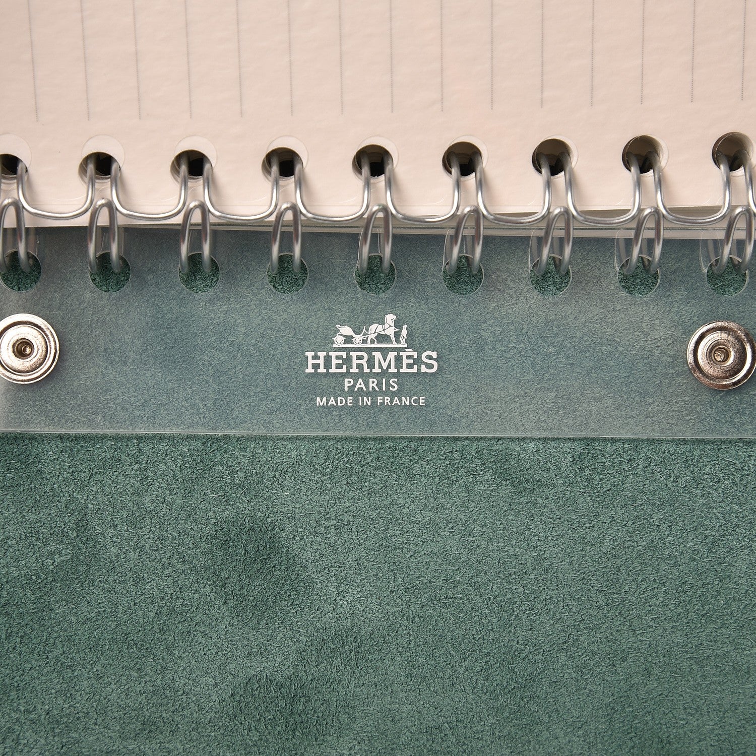 Hermes Togo Ulysse PM Notebook Cover Malachite 7 of 9