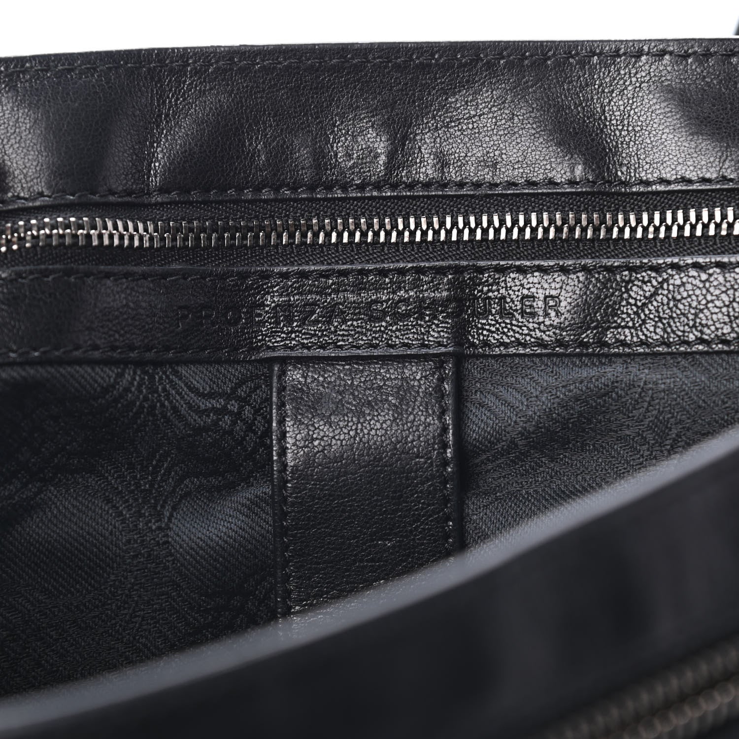 Proenza Schouler Lambskin Medium PS1 Satchel Black 6 of 8