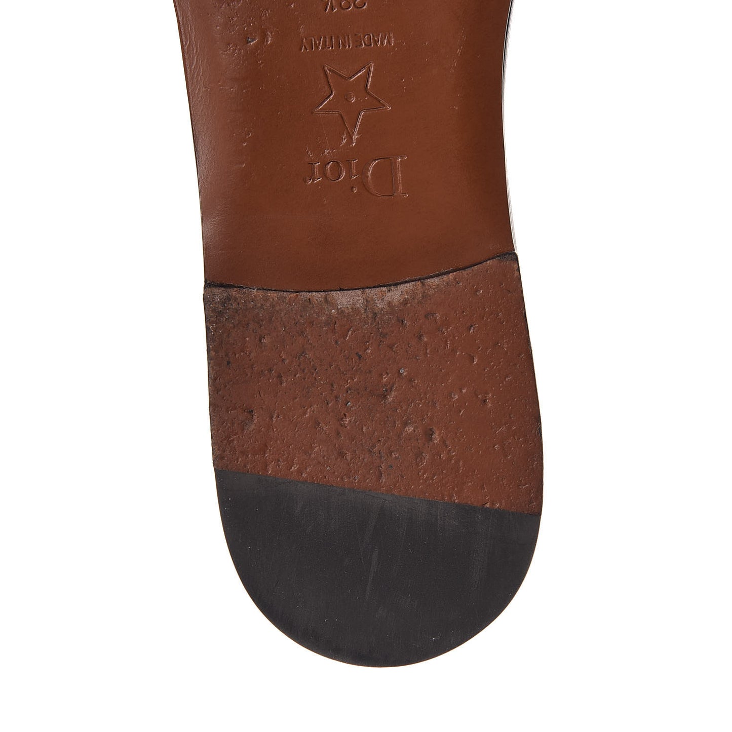 Canvas Embroidered Dway Mules Slide Sandals 38.5 Deep Blue