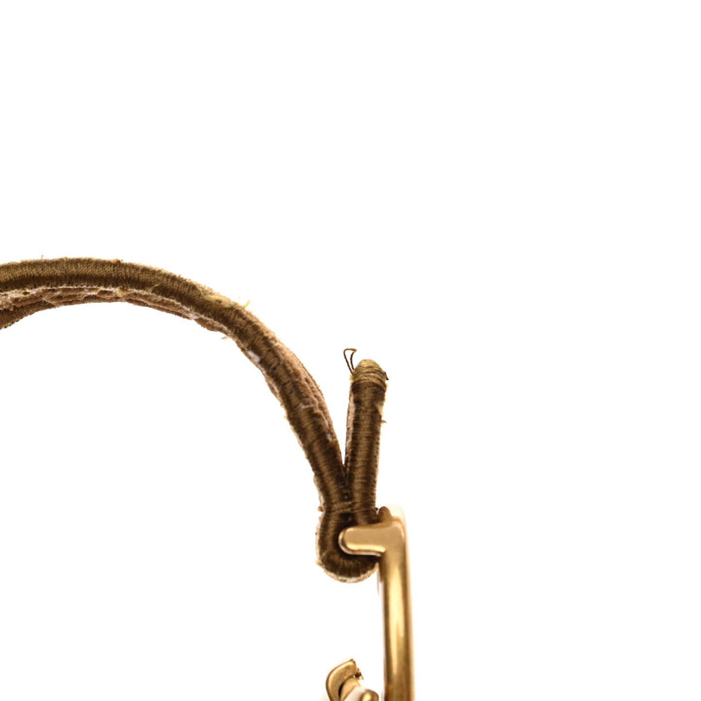 Velvet Oblique Saddle Bag Bronze