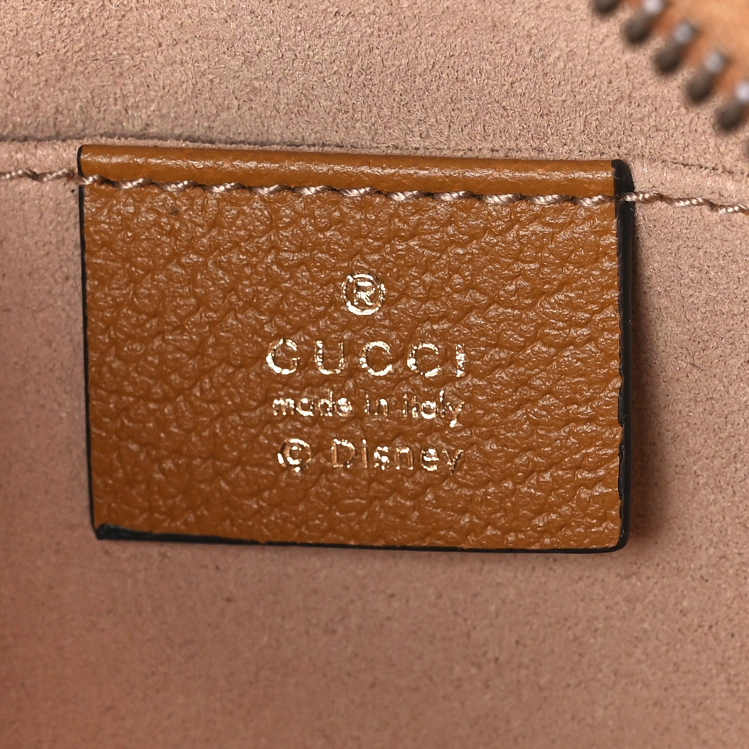 Gucci X DISNEY Mini Vintage GG Supreme Monogram Mickey Mouse Shoulder Bag Beige Vintage Sun Oil 6 of 11