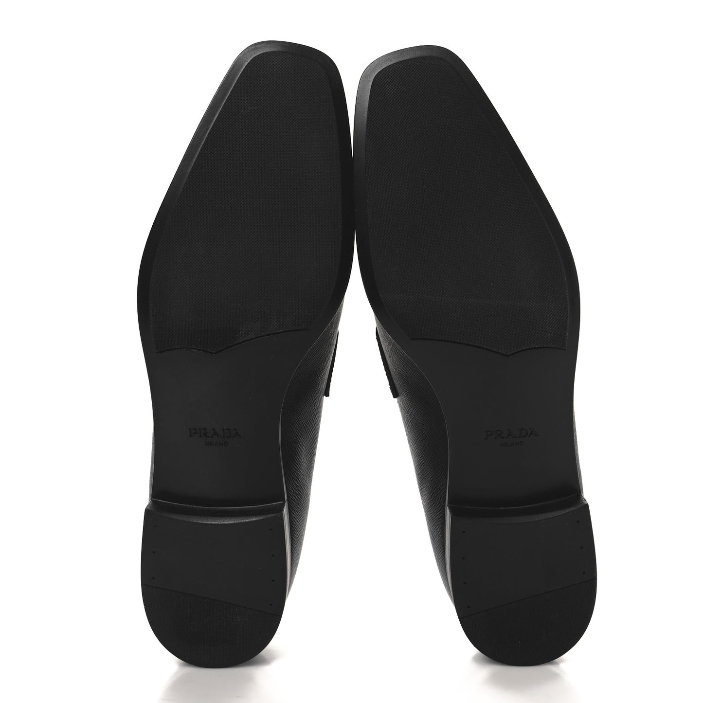 Saffiano Mens Penny Loafers 9 Black