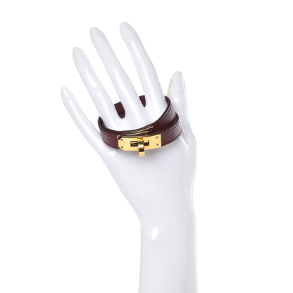 Hermes Swift Kelly Double Tour Bracelet S Rouge H 2 of 6