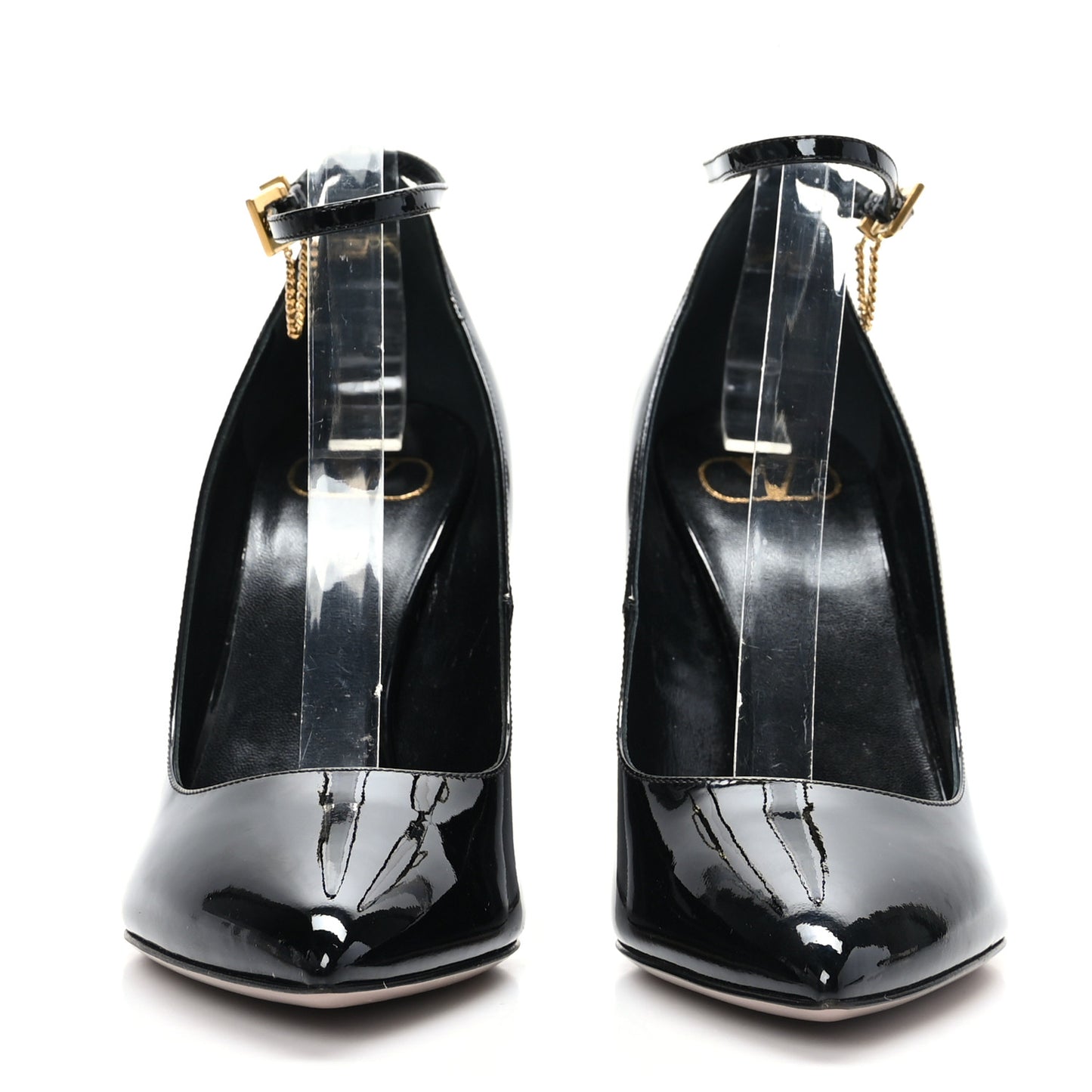 Patent Ringstud Wedges 39 Black