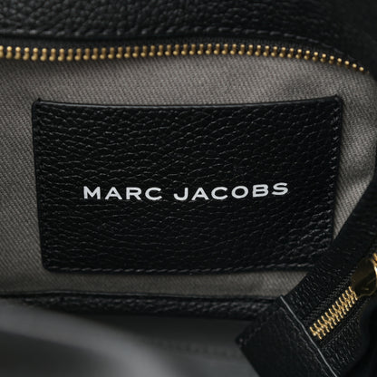 Marc Jacobs Grained Calfskin Small The Tote Bag Black 6 of 14