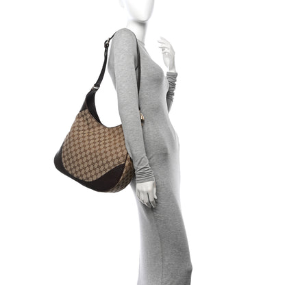 Gucci Monogram Medium Charlotte Hobo Brown 2 of 10