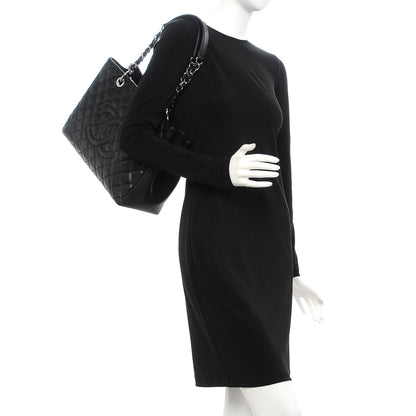 Chanel Caviar Quilted Grand Shopping Tote GST Black 2 of 7