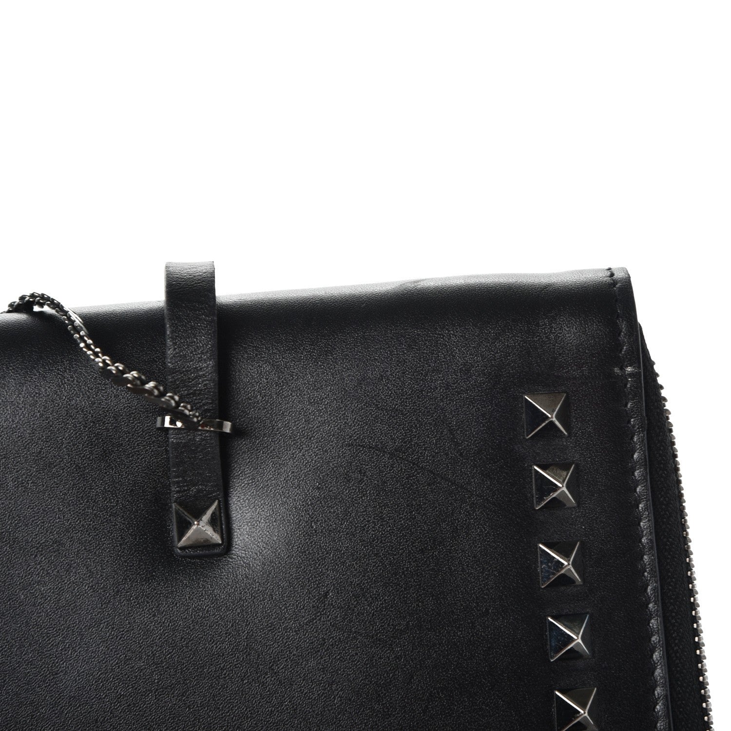 Valentino Garavani Vitello Rockstud iPad Case Black 8 of 11