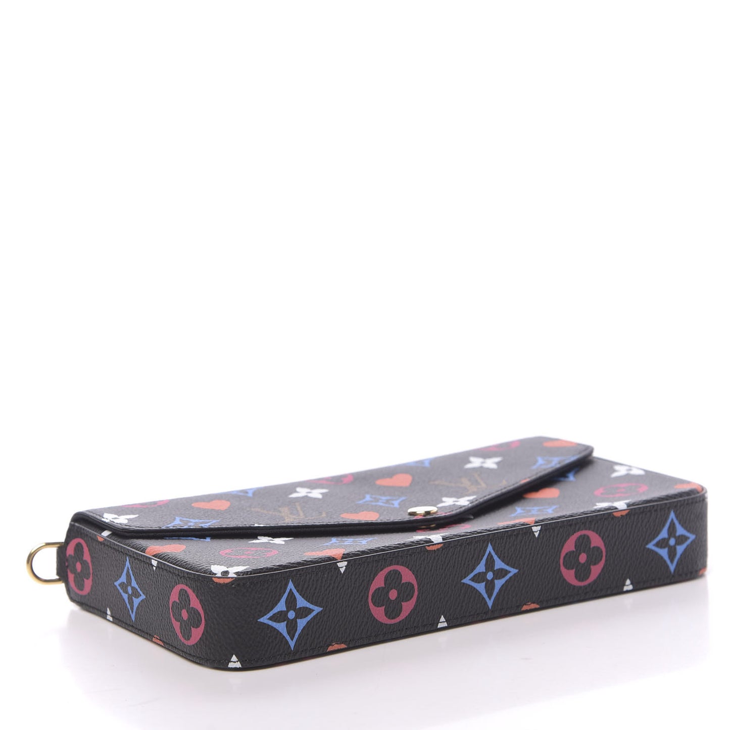 Game On Felicie Chain Wallet Black