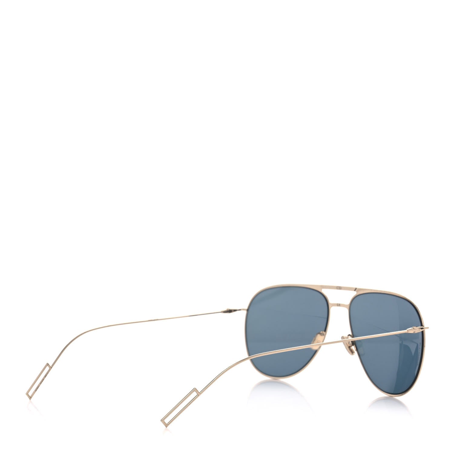 Christian Dior Homme Mens Aviator Sunglasses Gold 4 of 10