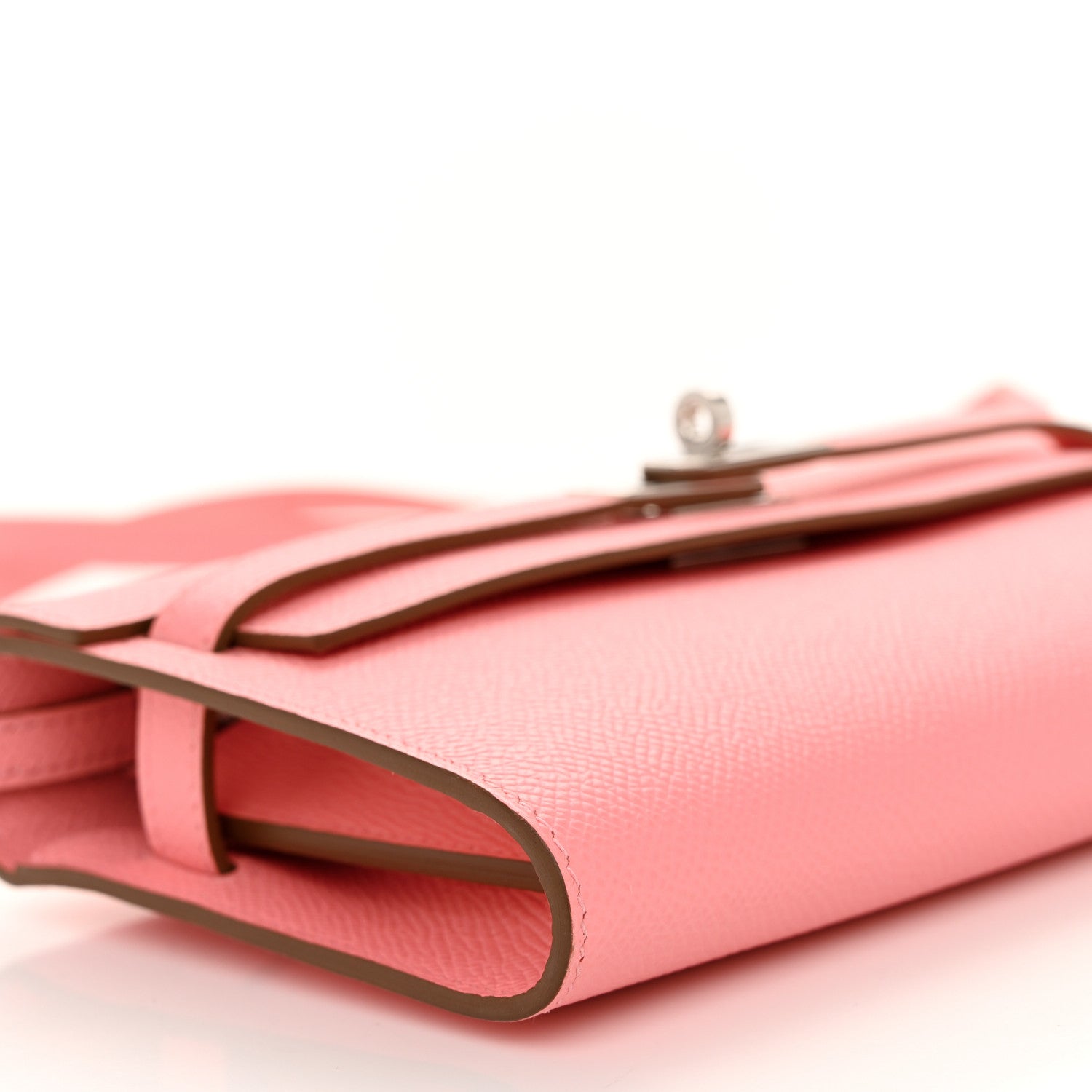 Hermes Epsom Kelly Wallet To Go Rose Confetti 9 of 10