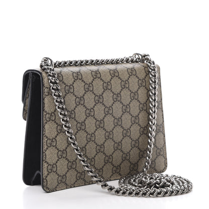 Gucci GG Supreme Monogram Mini Dionysus Shoulder Bag Black 3 of 14