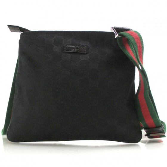 Monogram Cross Body Bag Black