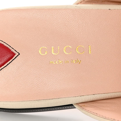 Gucci Nappa GG Matelasse Charlotte Slippers 40 Milk White 7 of 8