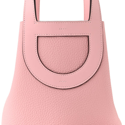 Hermes Taurillon Clemence Swift In-The-Loop 18 Bag Rose Sakura 8 of 11