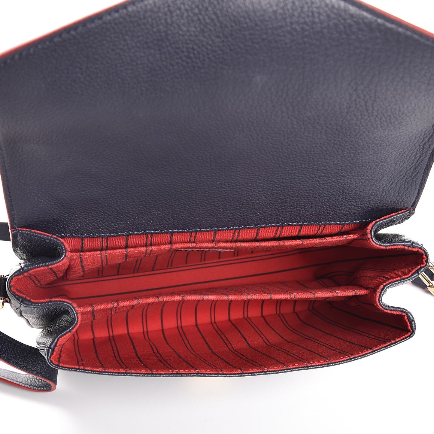 Empreinte Pochette Metis Marine Rouge