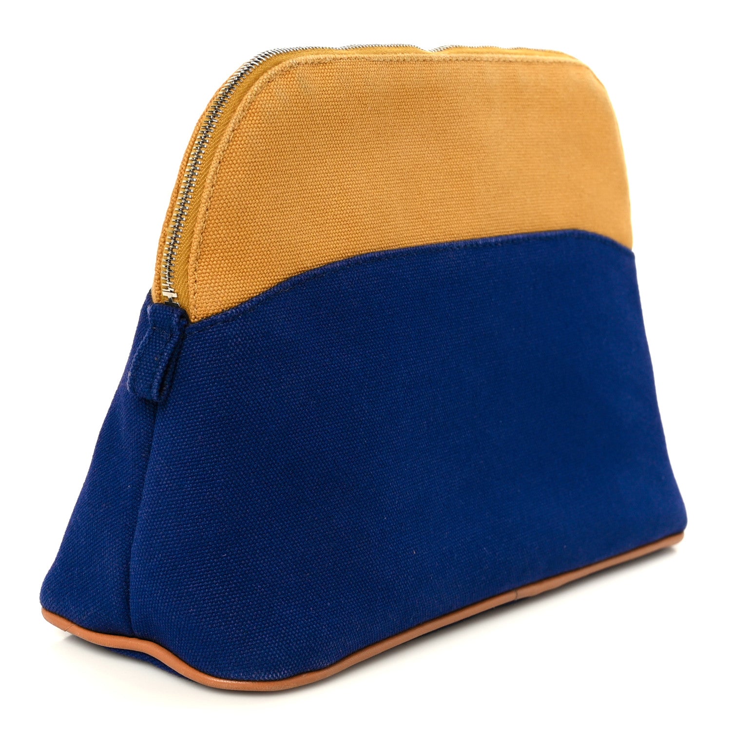 Hermes Toile Trousse De Voyage Cosmetic Case 3 of 8