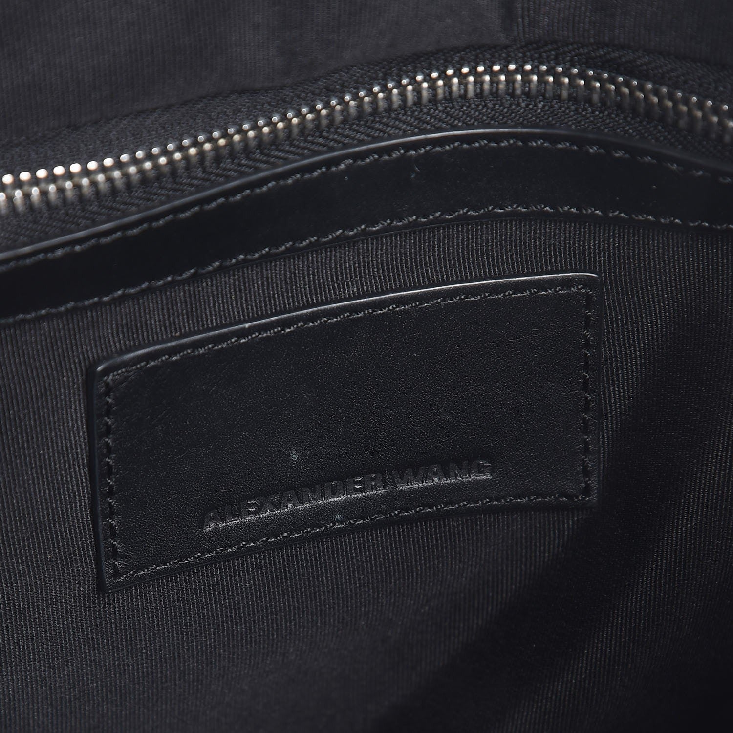 Alexander Wang Elaphe Felt Drawstring Bucket Black 6 of 15